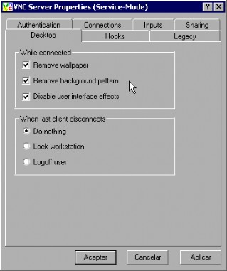 FOTOQuitando algunas opciones para aumentar la fluided.