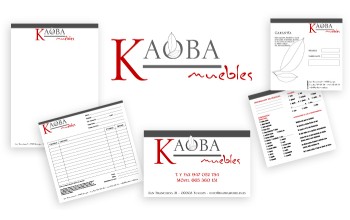 Kaoba Muebles · Imagen corporativa Completa