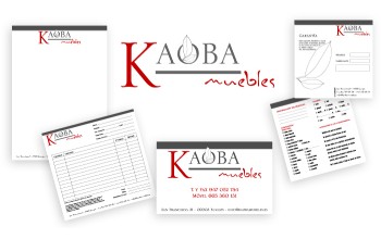 Kaoba Muebles · Imagen corporativa Completa Kaoba Muebles · Imagen corporativa Completa